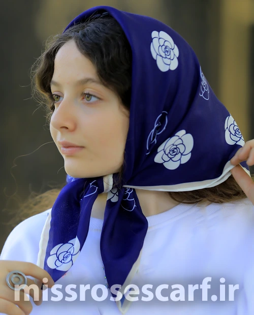 روسری دخترانه طرح رونیا